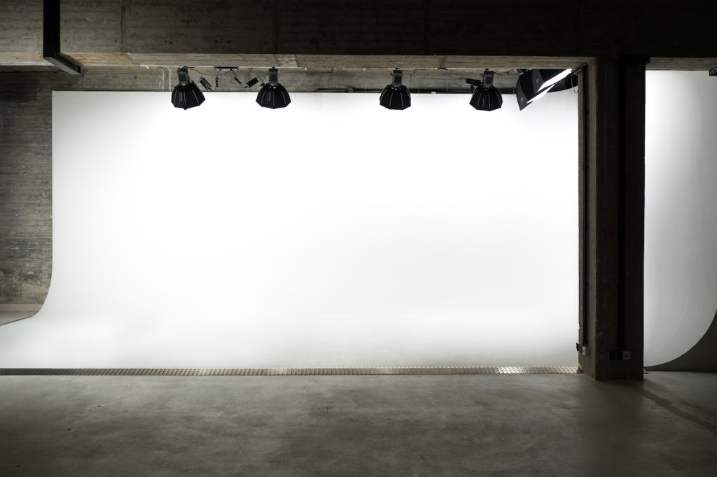 Weiße Cyclorama